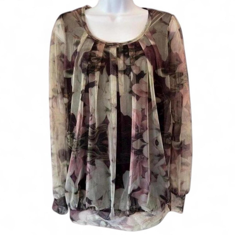 Y2K Fairy Whimsigoth Girlhoodcore BaiShengGT Floral Blouse